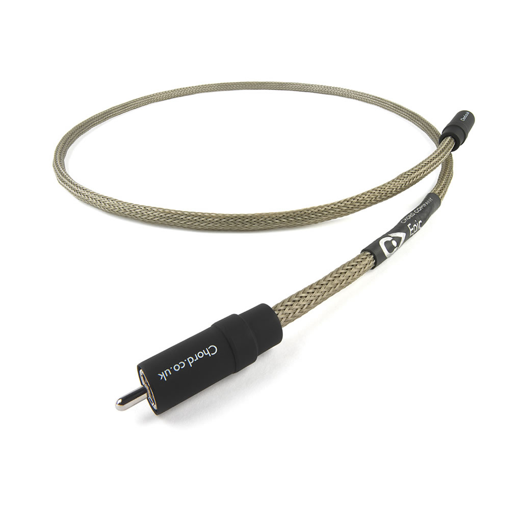 ケーブル・シールド Chord Company Epic RCA for Sub woofer 5m Epic_RCAforSubwoofer_890x620.jpg
