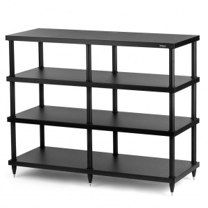 Solidsteel S4-4 Four Shelf Hi-Fi Audio & TV Rack