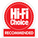 HI-FI CHOICE RECOMMENDED
